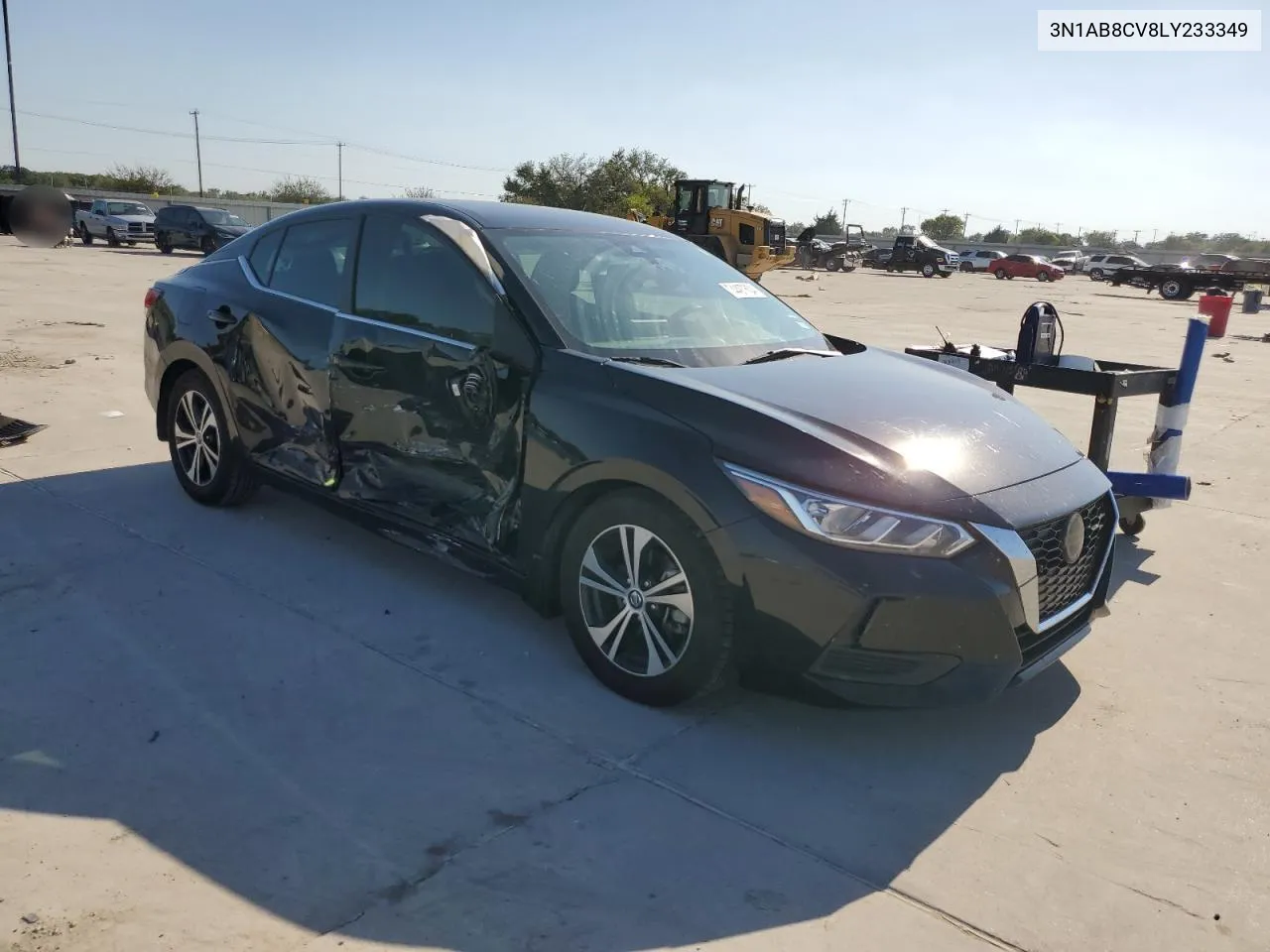 2020 Nissan Sentra Sv VIN: 3N1AB8CV8LY233349 Lot: 74497604