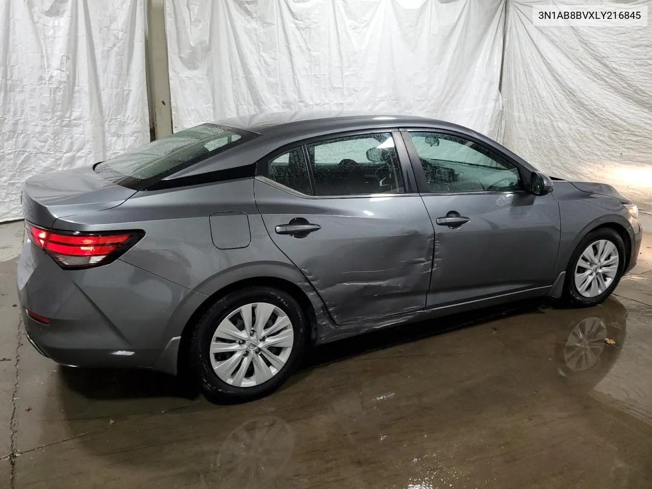 2020 Nissan Sentra S VIN: 3N1AB8BVXLY216845 Lot: 74914534