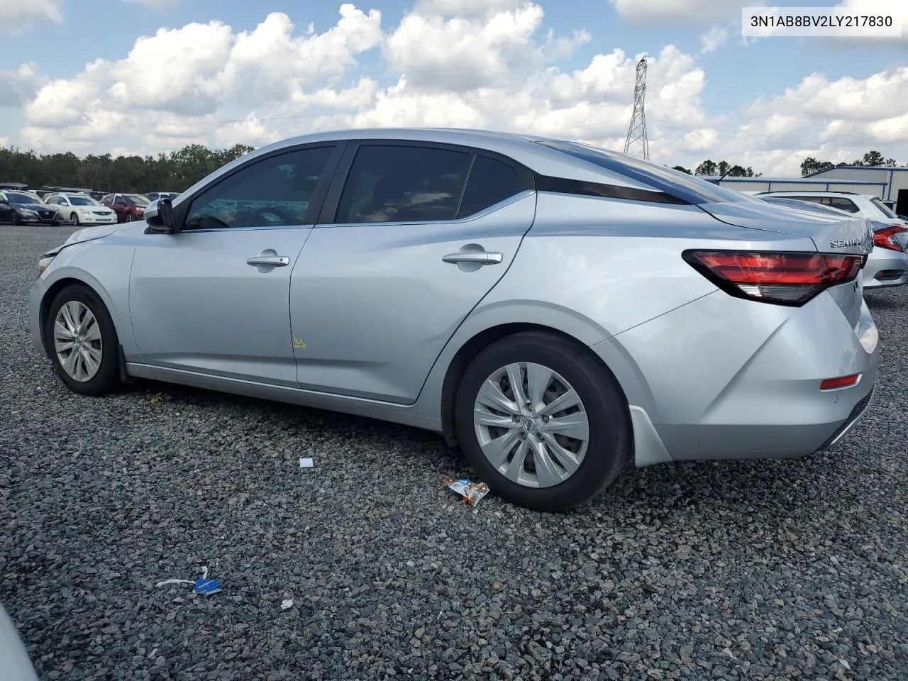 2020 Nissan Sentra S VIN: 3N1AB8BV2LY217830 Lot: 75019814