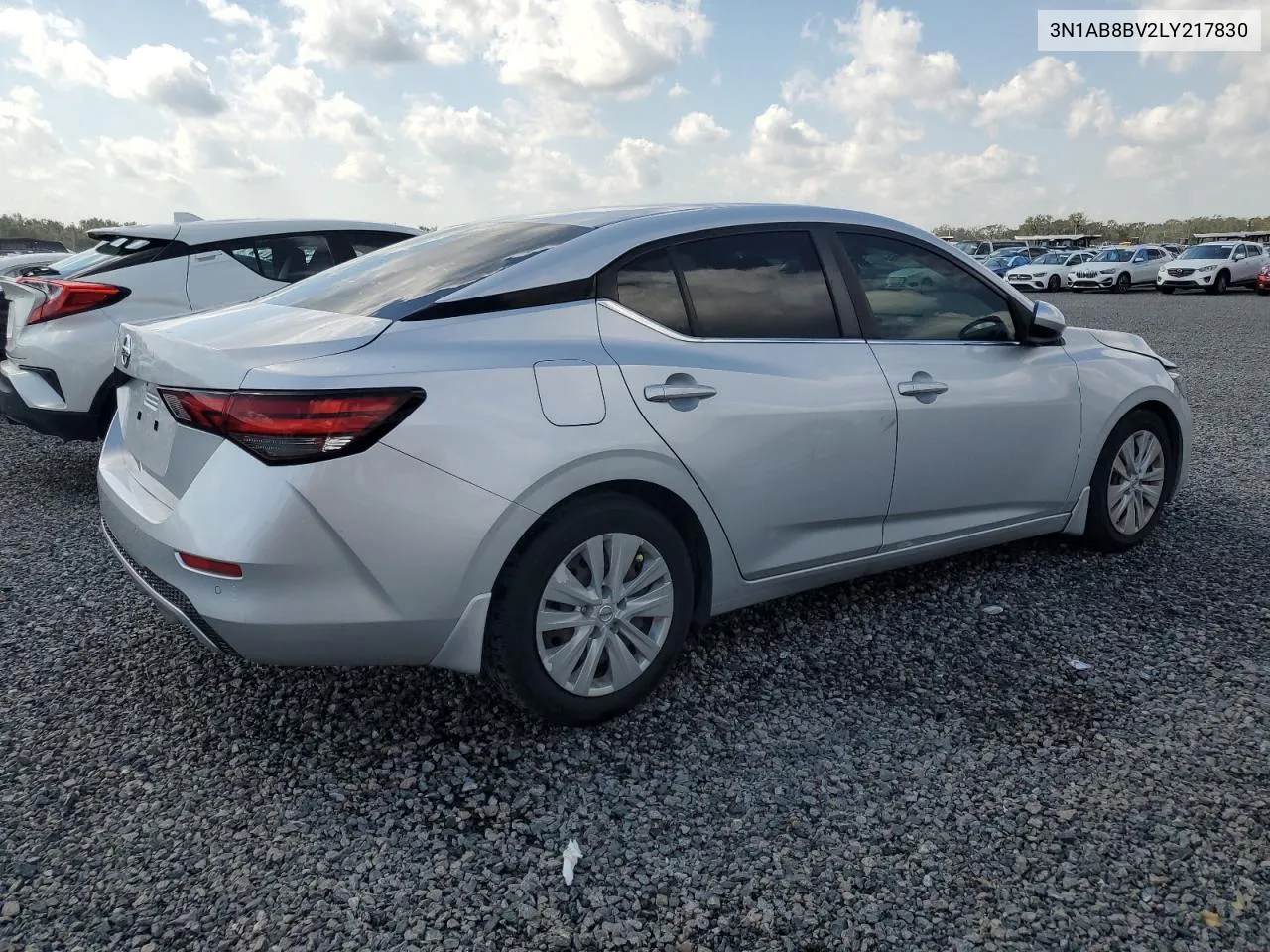 2020 Nissan Sentra S VIN: 3N1AB8BV2LY217830 Lot: 75019814