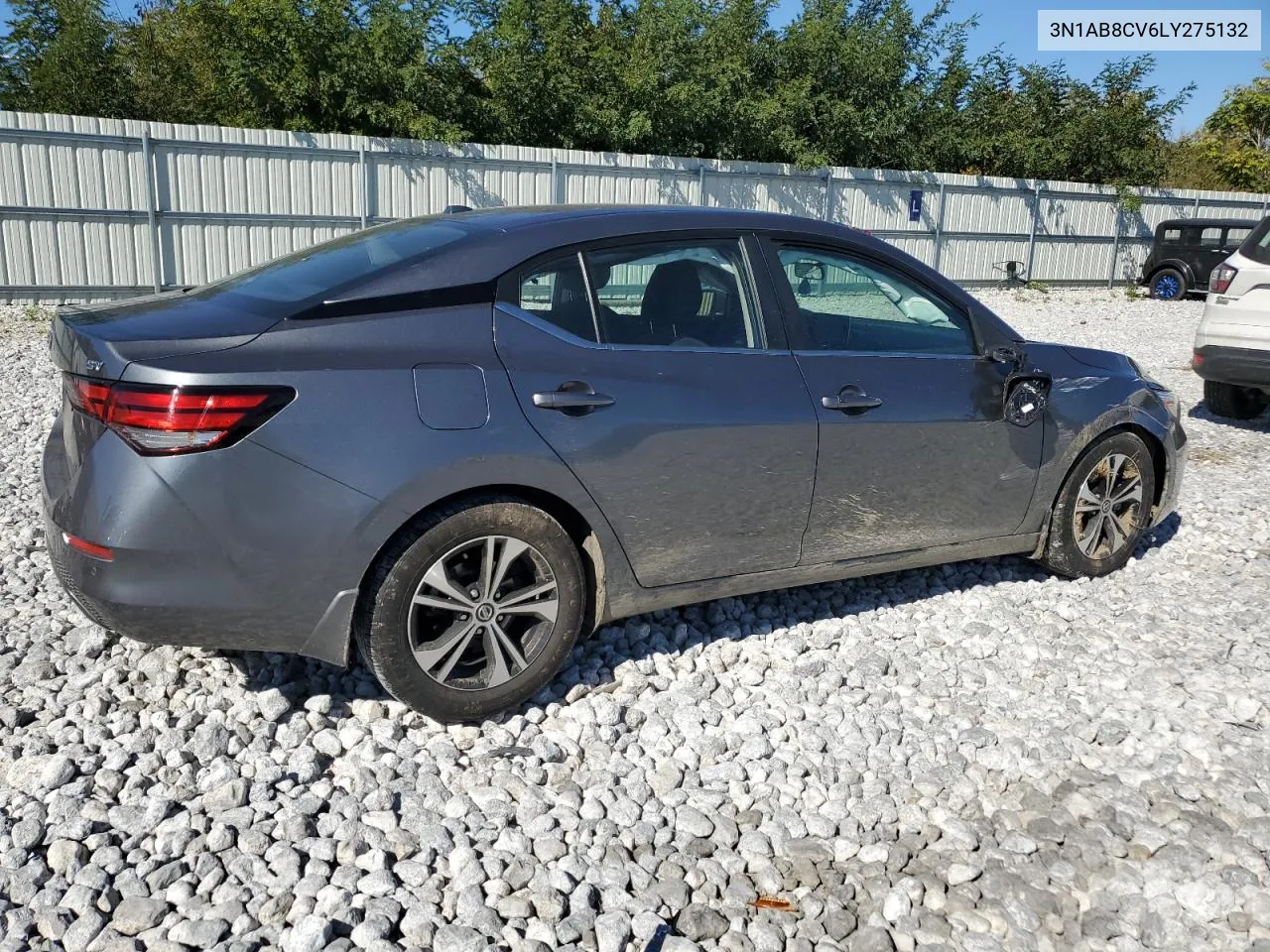 2020 Nissan Sentra Sv VIN: 3N1AB8CV6LY275132 Lot: 75093204