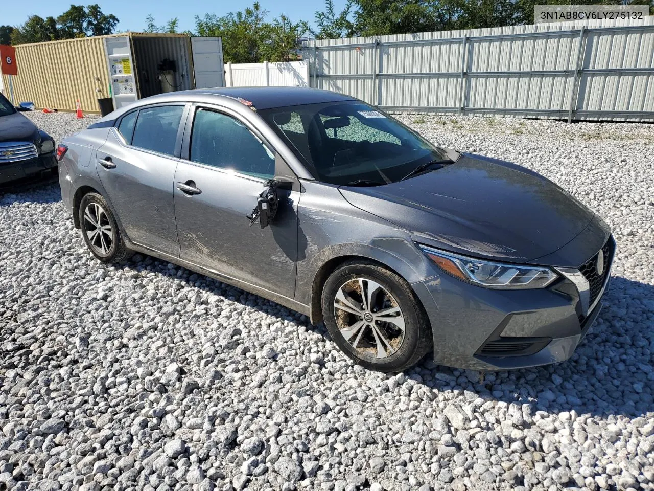 2020 Nissan Sentra Sv VIN: 3N1AB8CV6LY275132 Lot: 75093204