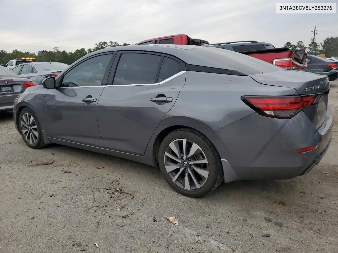 2020 Nissan Sentra Sv VIN: 3N1AB8CV8LY253276 Lot: 75110754