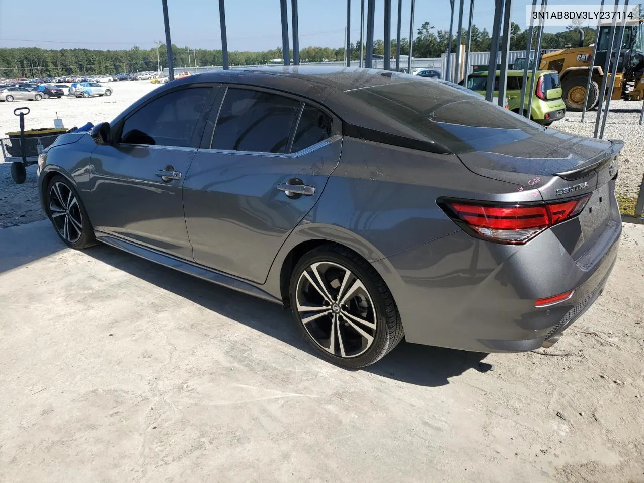 2020 Nissan Sentra Sr VIN: 3N1AB8DV3LY237114 Lot: 75133054