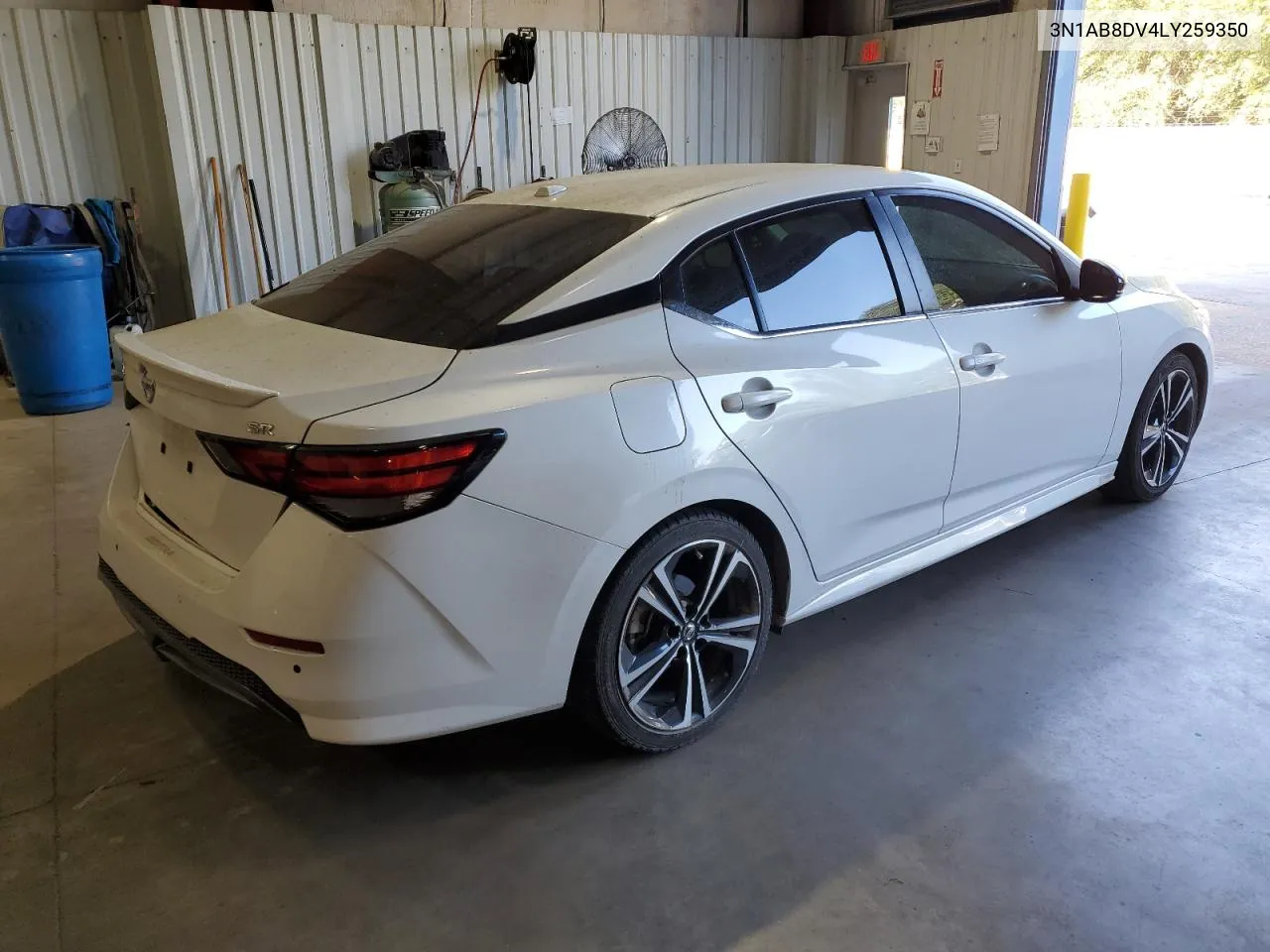 2020 Nissan Sentra Sr VIN: 3N1AB8DV4LY259350 Lot: 75262934