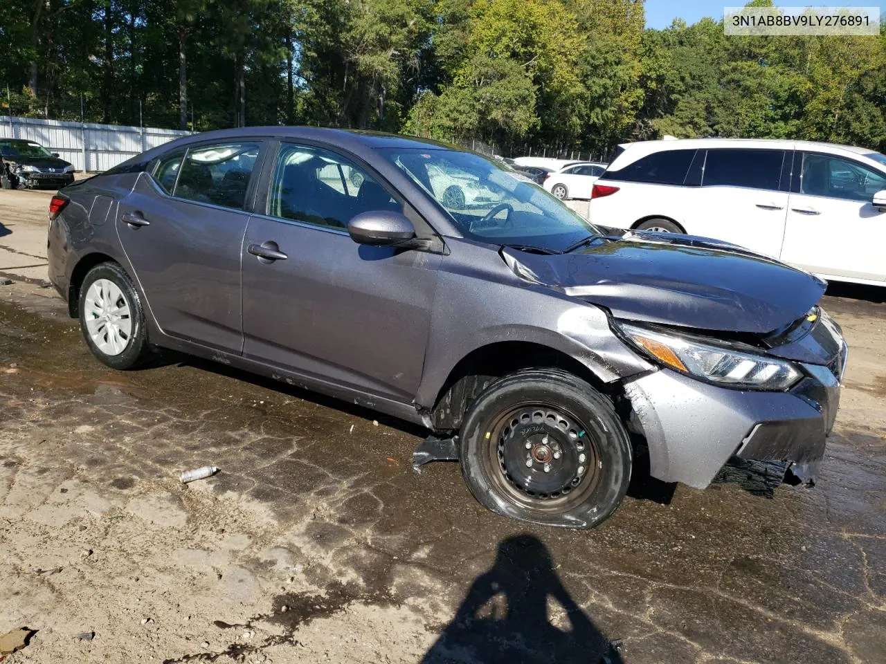 2020 Nissan Sentra S VIN: 3N1AB8BV9LY276891 Lot: 75329164