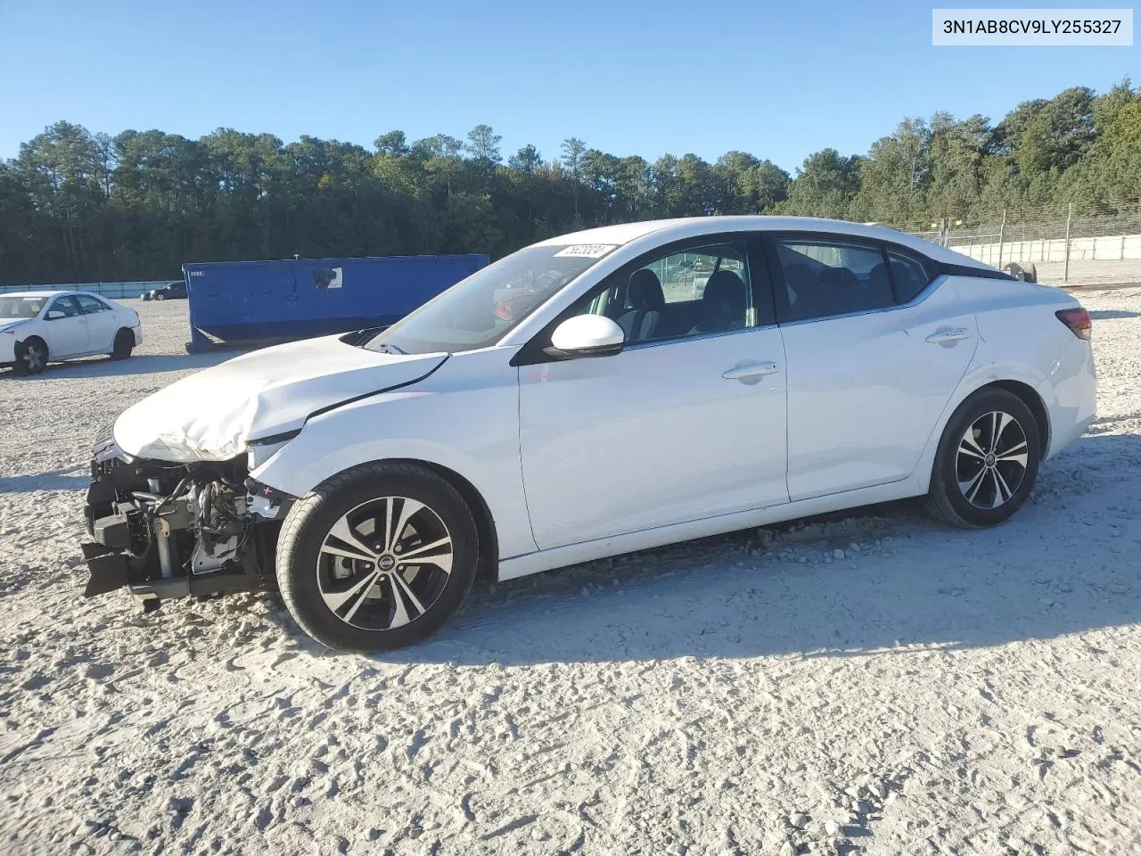 2020 Nissan Sentra Sv VIN: 3N1AB8CV9LY255327 Lot: 75623324