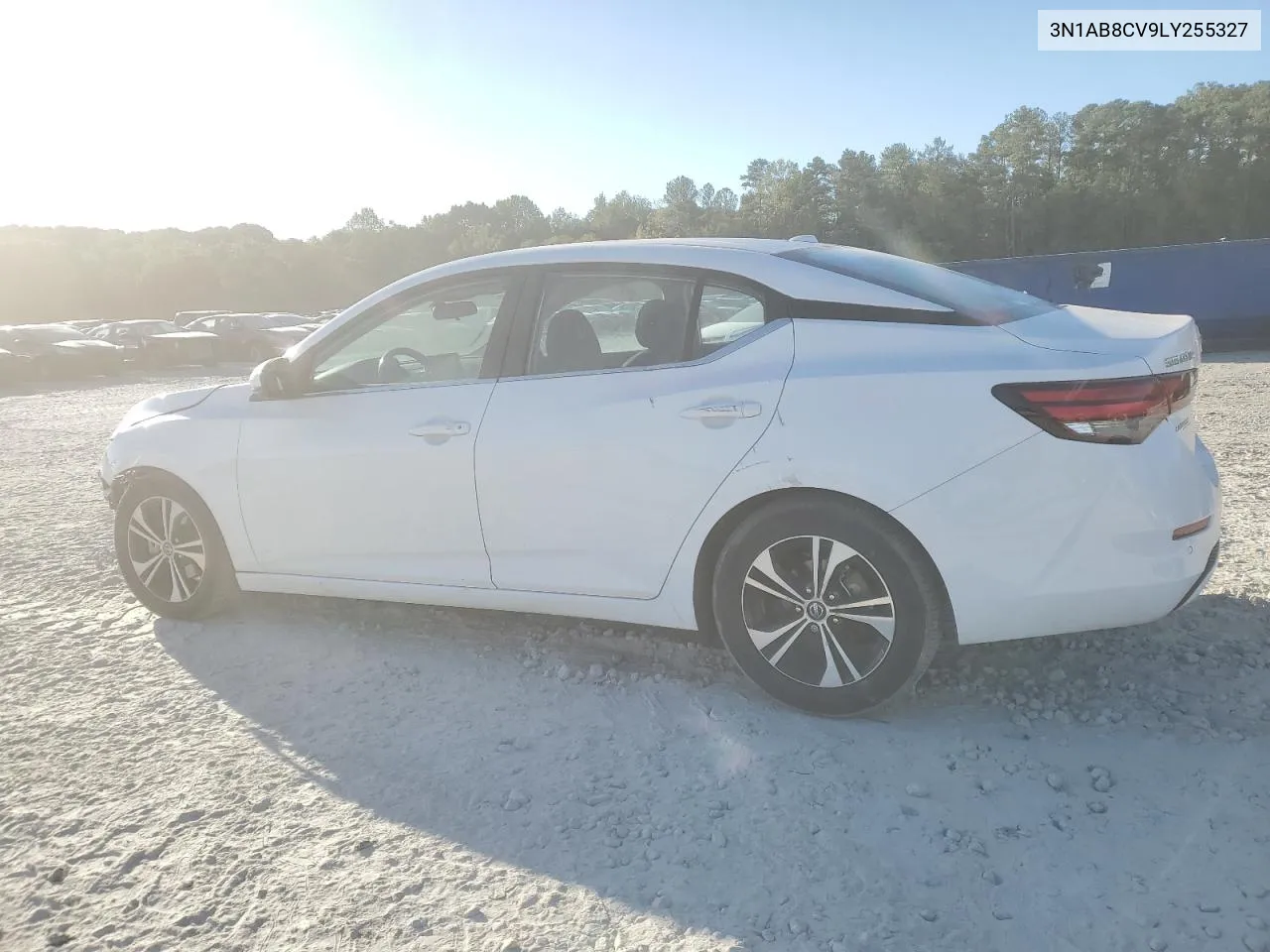 2020 Nissan Sentra Sv VIN: 3N1AB8CV9LY255327 Lot: 75623324