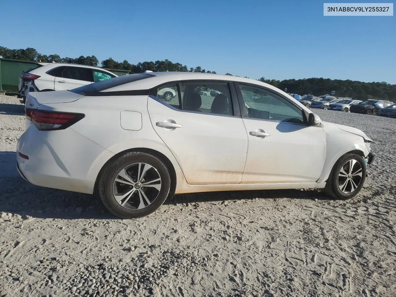 2020 Nissan Sentra Sv VIN: 3N1AB8CV9LY255327 Lot: 75623324