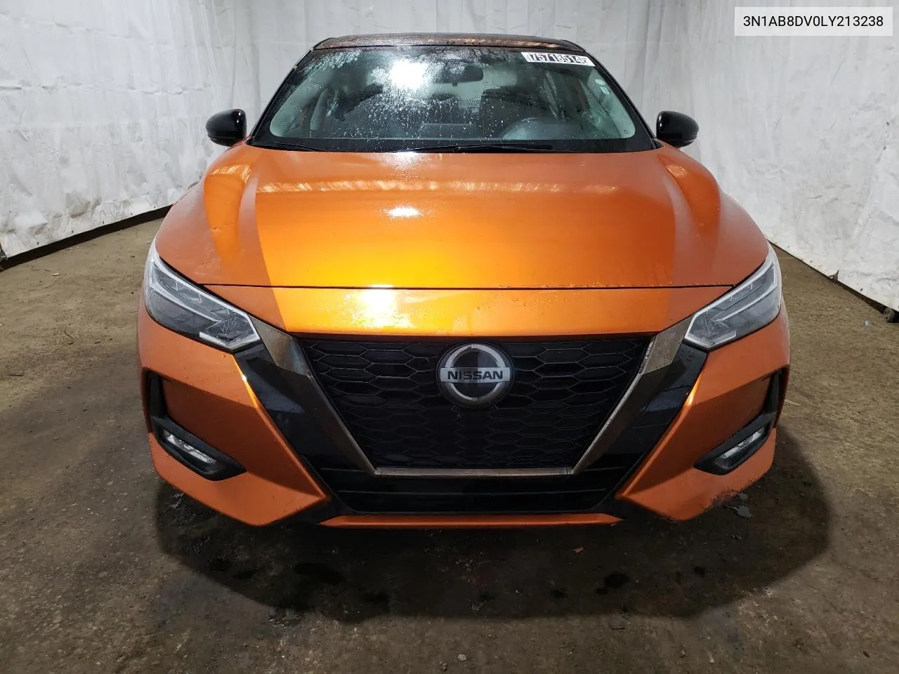 2020 Nissan Sentra Sr VIN: 3N1AB8DV0LY213238 Lot: 75718514