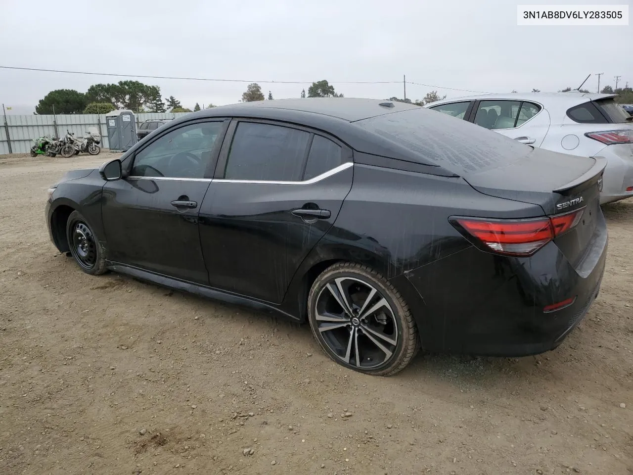 2020 Nissan Sentra Sr VIN: 3N1AB8DV6LY283505 Lot: 76086534