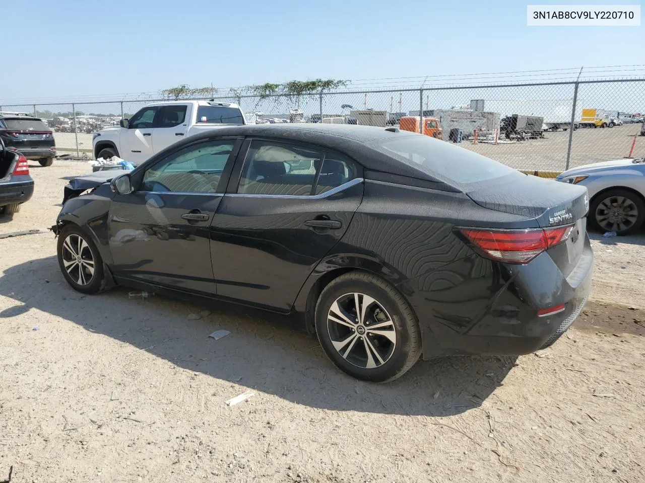 2020 Nissan Sentra Sv VIN: 3N1AB8CV9LY220710 Lot: 76261964