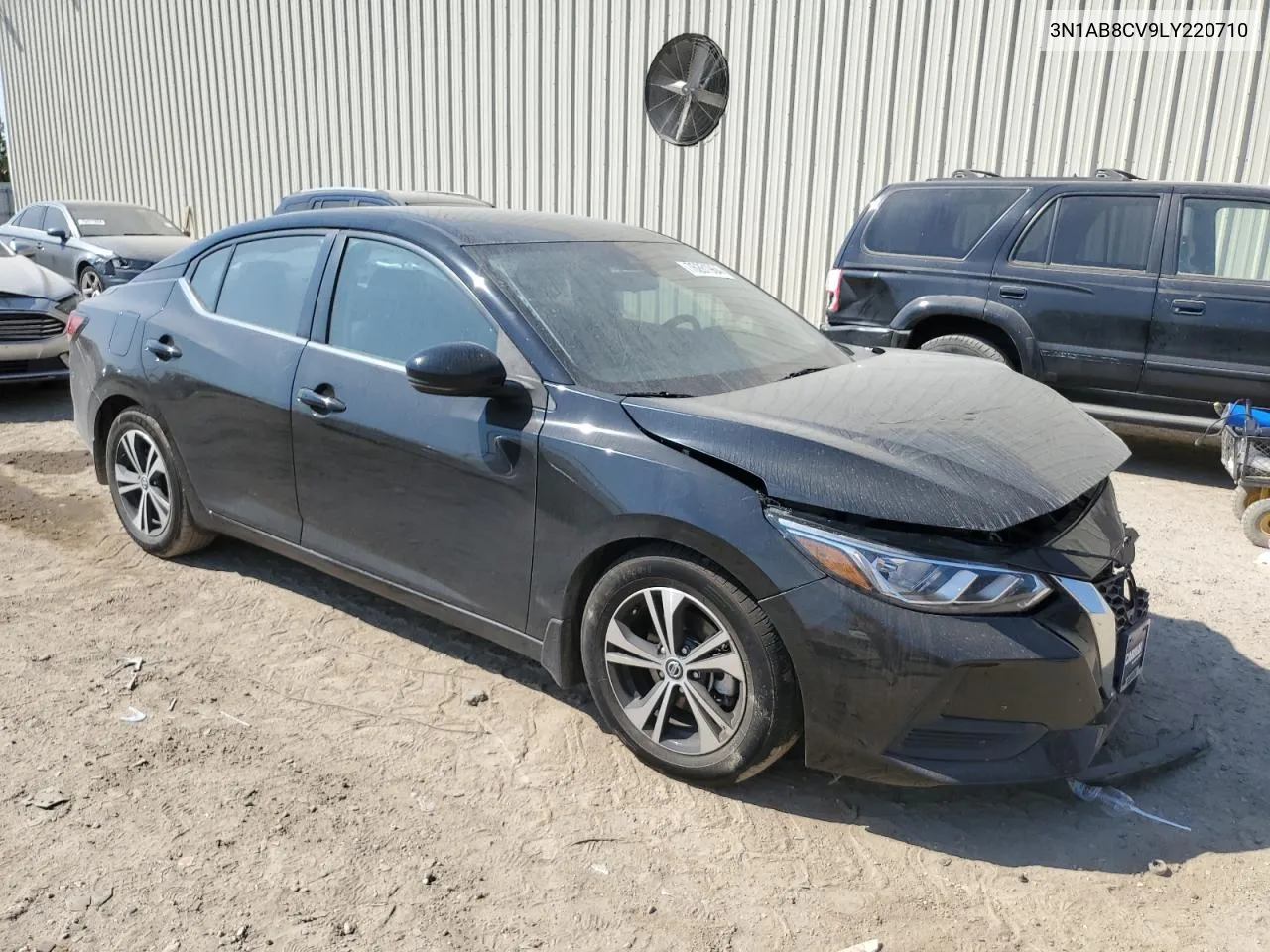 2020 Nissan Sentra Sv VIN: 3N1AB8CV9LY220710 Lot: 76261964