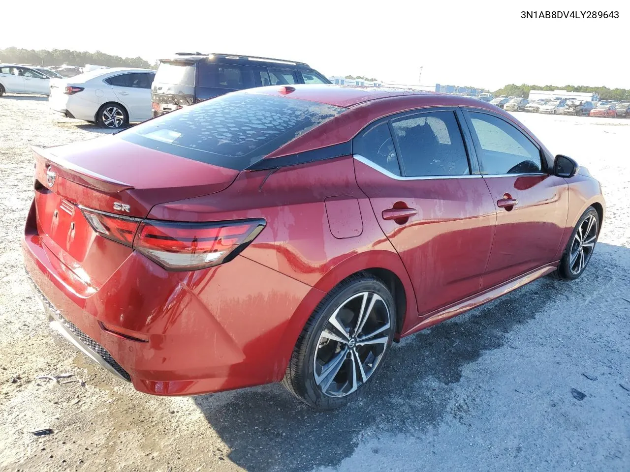 2020 Nissan Sentra Sr VIN: 3N1AB8DV4LY289643 Lot: 76299814