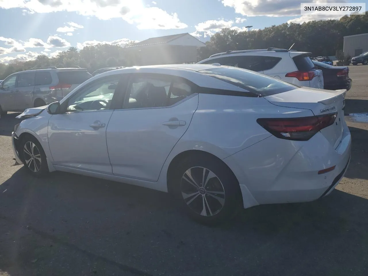 2020 Nissan Sentra Sv VIN: 3N1AB8CV3LY272897 Lot: 76339844