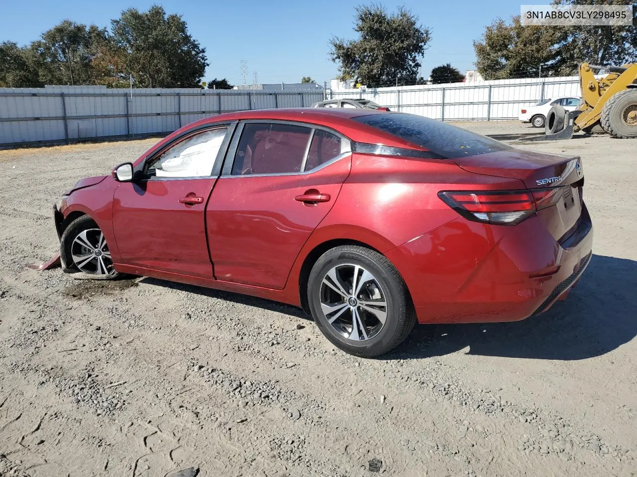 2020 Nissan Sentra Sv VIN: 3N1AB8CV3LY298495 Lot: 76380384