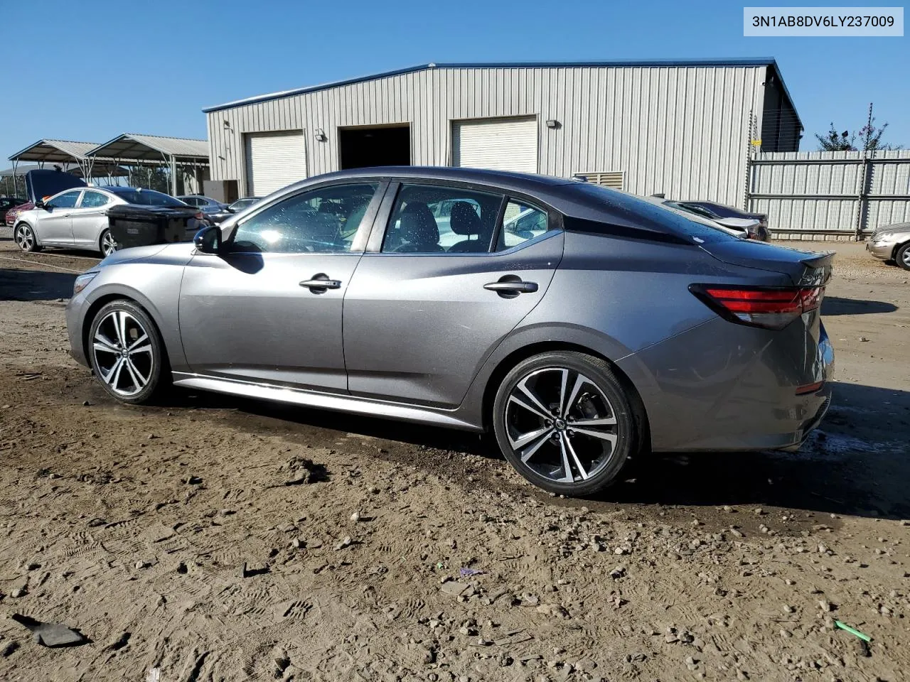 2020 Nissan Sentra Sr VIN: 3N1AB8DV6LY237009 Lot: 76611934