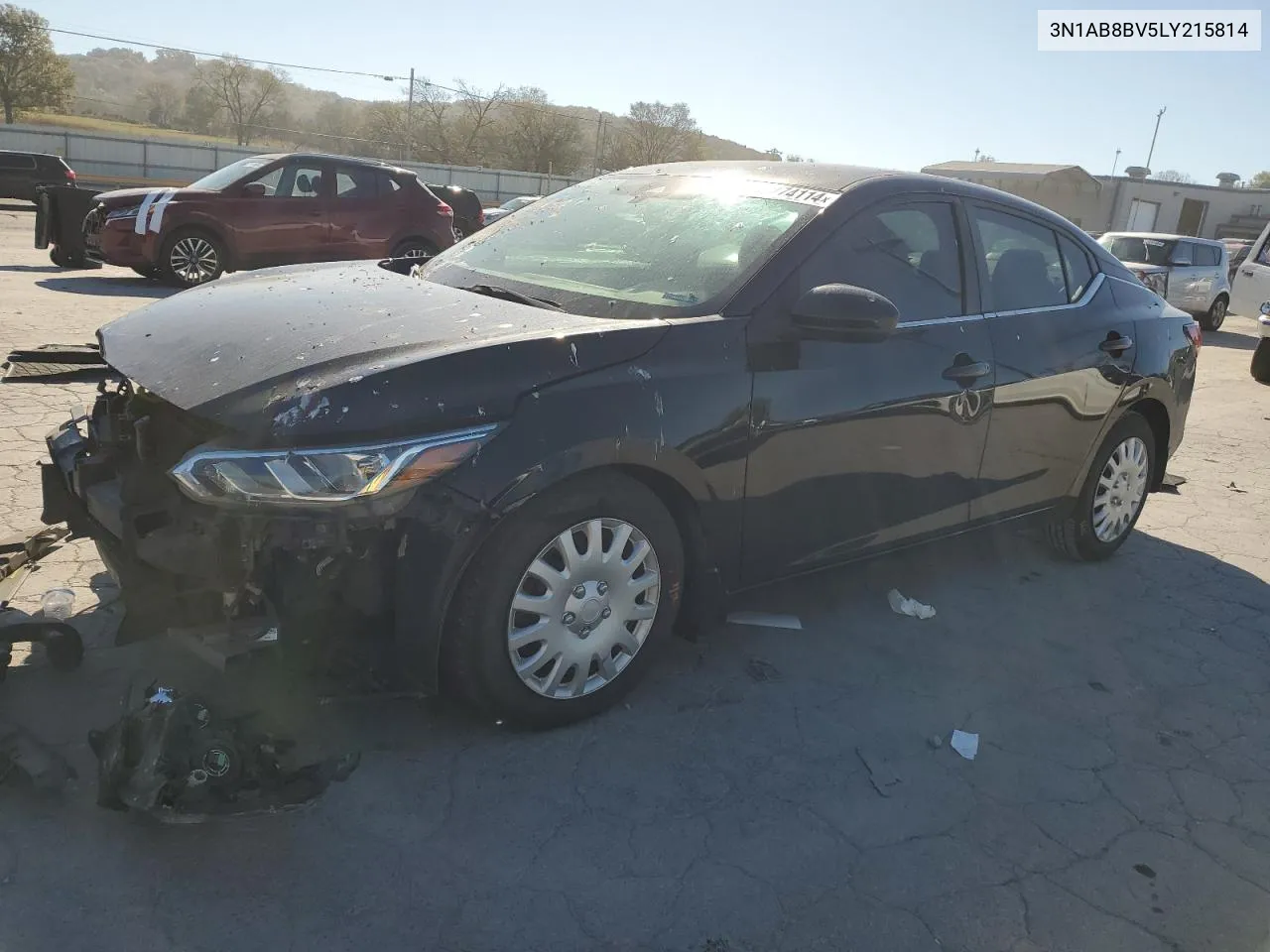 2020 Nissan Sentra S VIN: 3N1AB8BV5LY215814 Lot: 76774114