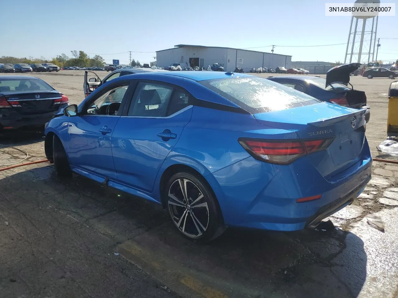 2020 Nissan Sentra Sr VIN: 3N1AB8DV6LY240007 Lot: 77025284