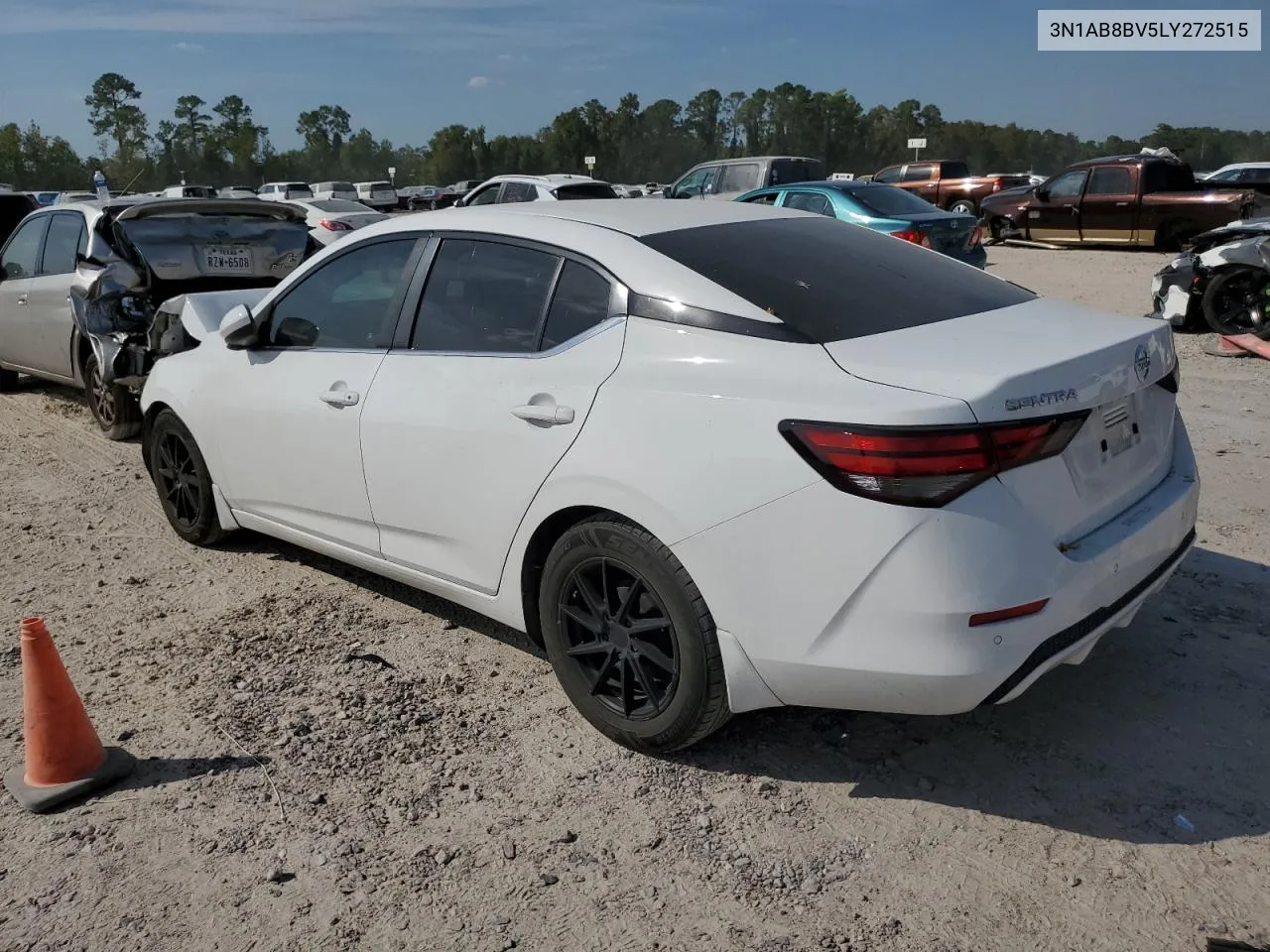 2020 Nissan Sentra S VIN: 3N1AB8BV5LY272515 Lot: 77405904