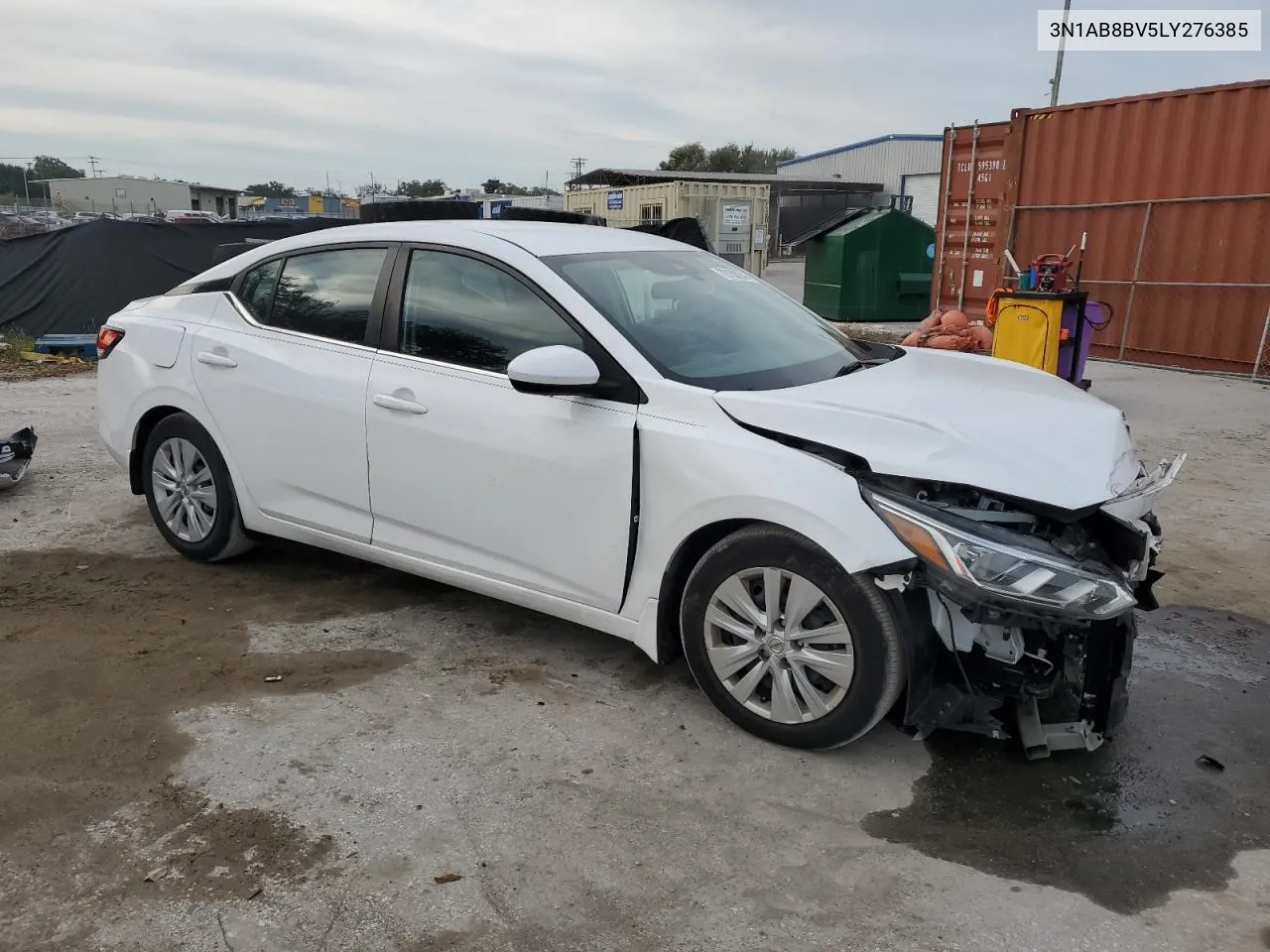 2020 Nissan Sentra S VIN: 3N1AB8BV5LY276385 Lot: 78156274