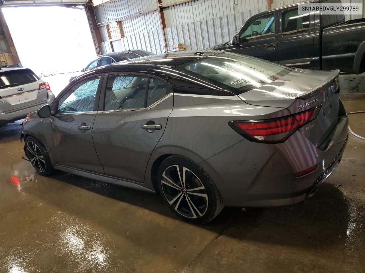 2020 Nissan Sentra Sr VIN: 3N1AB8DV5LY299789 Lot: 78512744