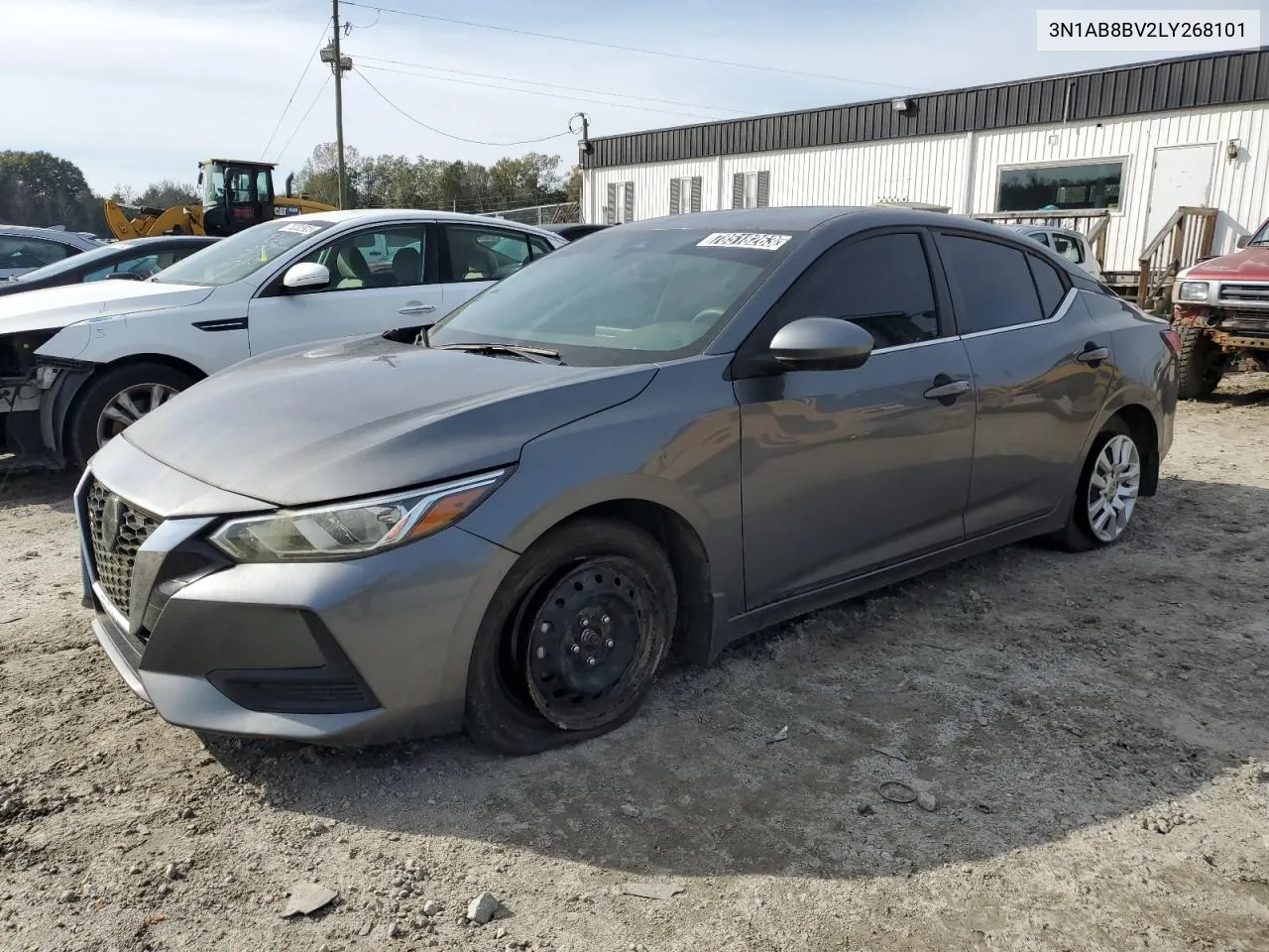 2020 Nissan Sentra S VIN: 3N1AB8BV2LY268101 Lot: 78518263