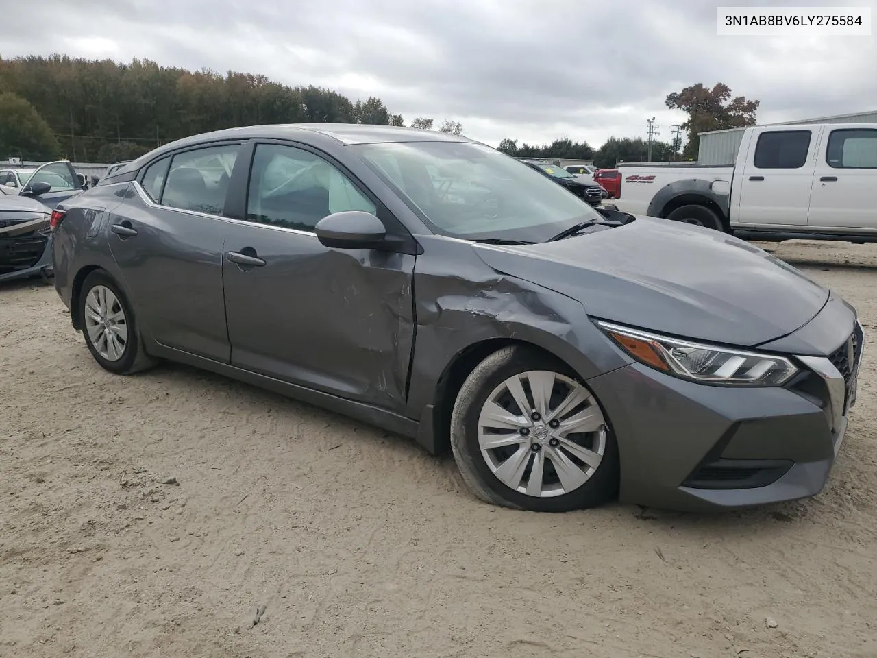 2020 Nissan Sentra S VIN: 3N1AB8BV6LY275584 Lot: 79027724