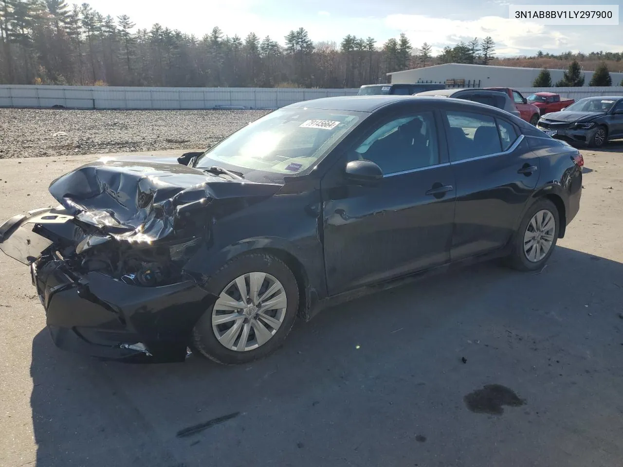 2020 Nissan Sentra S VIN: 3N1AB8BV1LY297900 Lot: 79145664