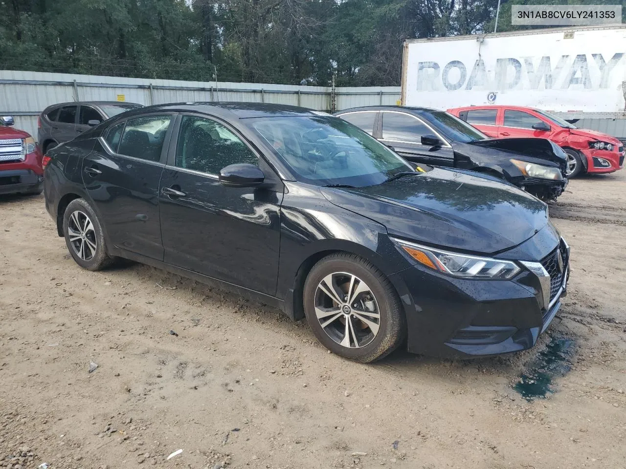 2020 Nissan Sentra Sv VIN: 3N1AB8CV6LY241353 Lot: 79352904