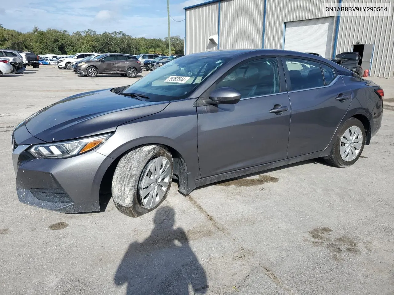 2020 Nissan Sentra S VIN: 3N1AB8BV9LY290564 Lot: 79363544