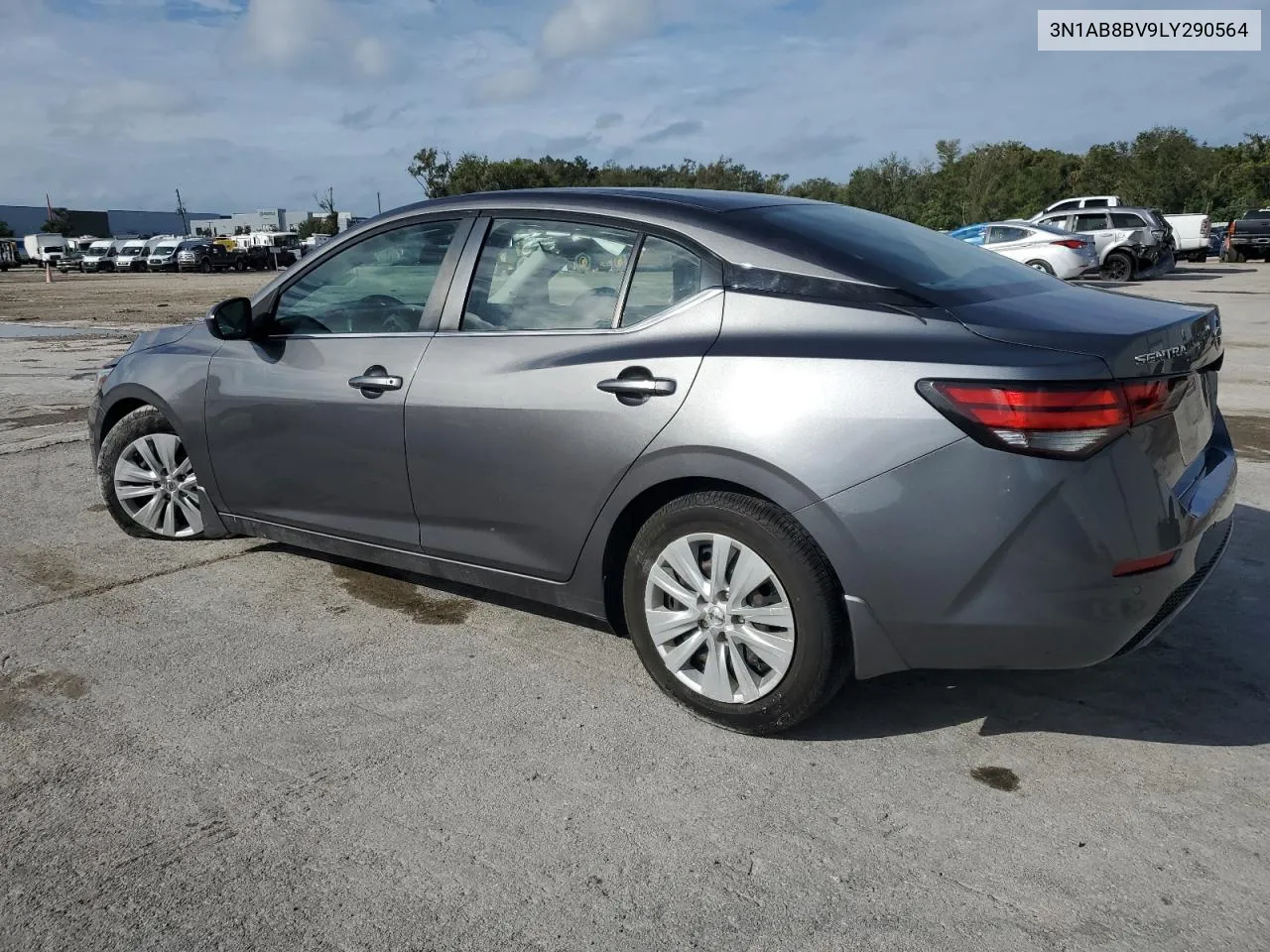 2020 Nissan Sentra S VIN: 3N1AB8BV9LY290564 Lot: 79363544