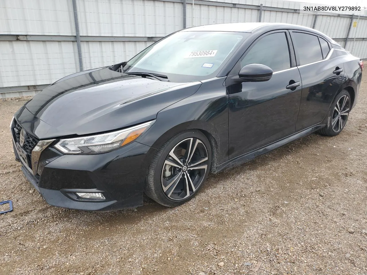 2020 Nissan Sentra Sr VIN: 3N1AB8DV8LY279892 Lot: 79530984