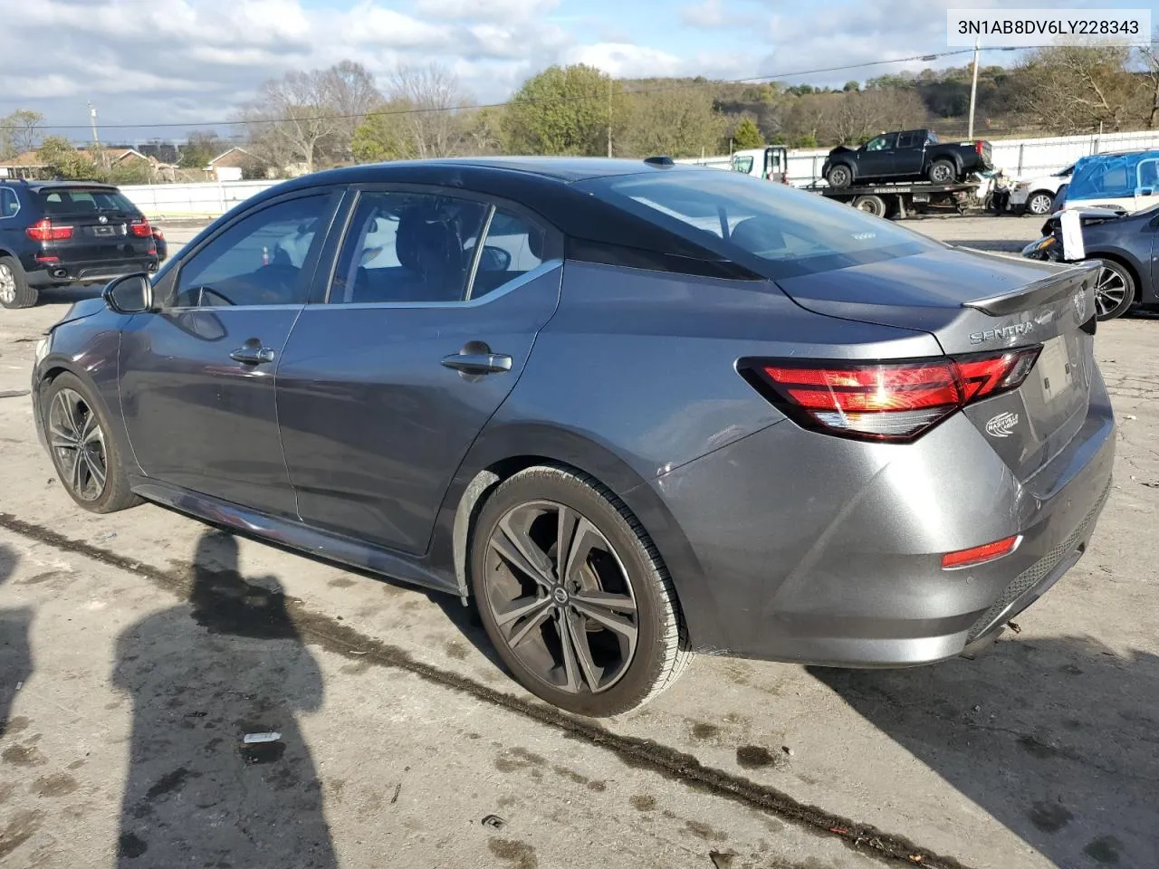 2020 Nissan Sentra Sr VIN: 3N1AB8DV6LY228343 Lot: 79939744