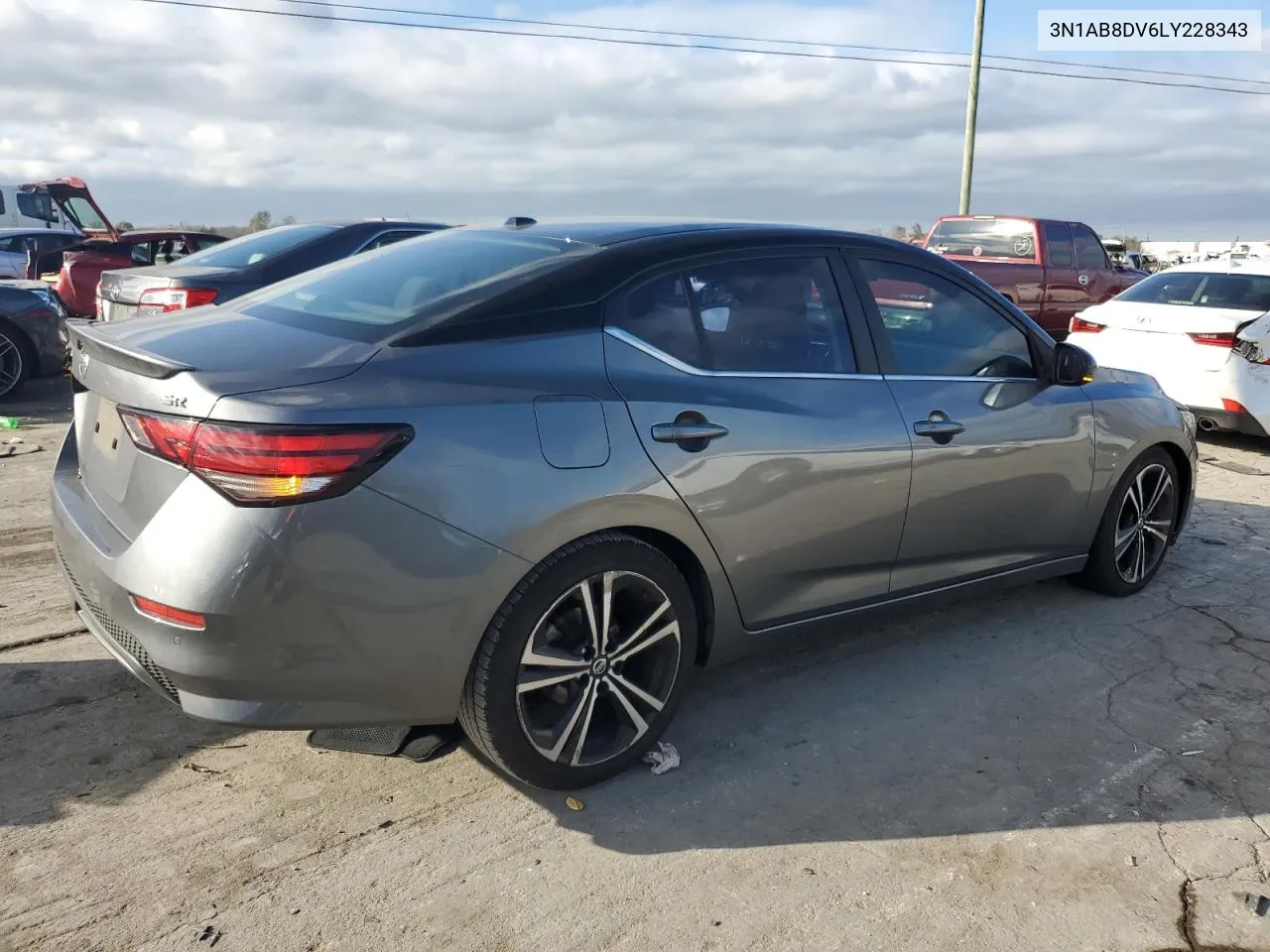 2020 Nissan Sentra Sr VIN: 3N1AB8DV6LY228343 Lot: 79939744