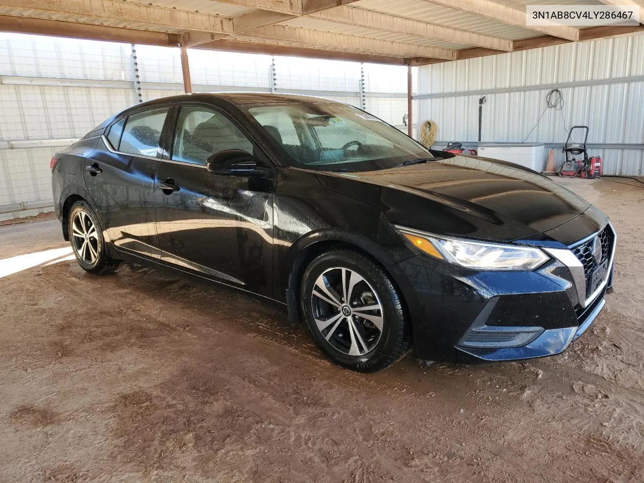 2020 Nissan Sentra Sv VIN: 3N1AB8CV4LY286467 Lot: 80123234