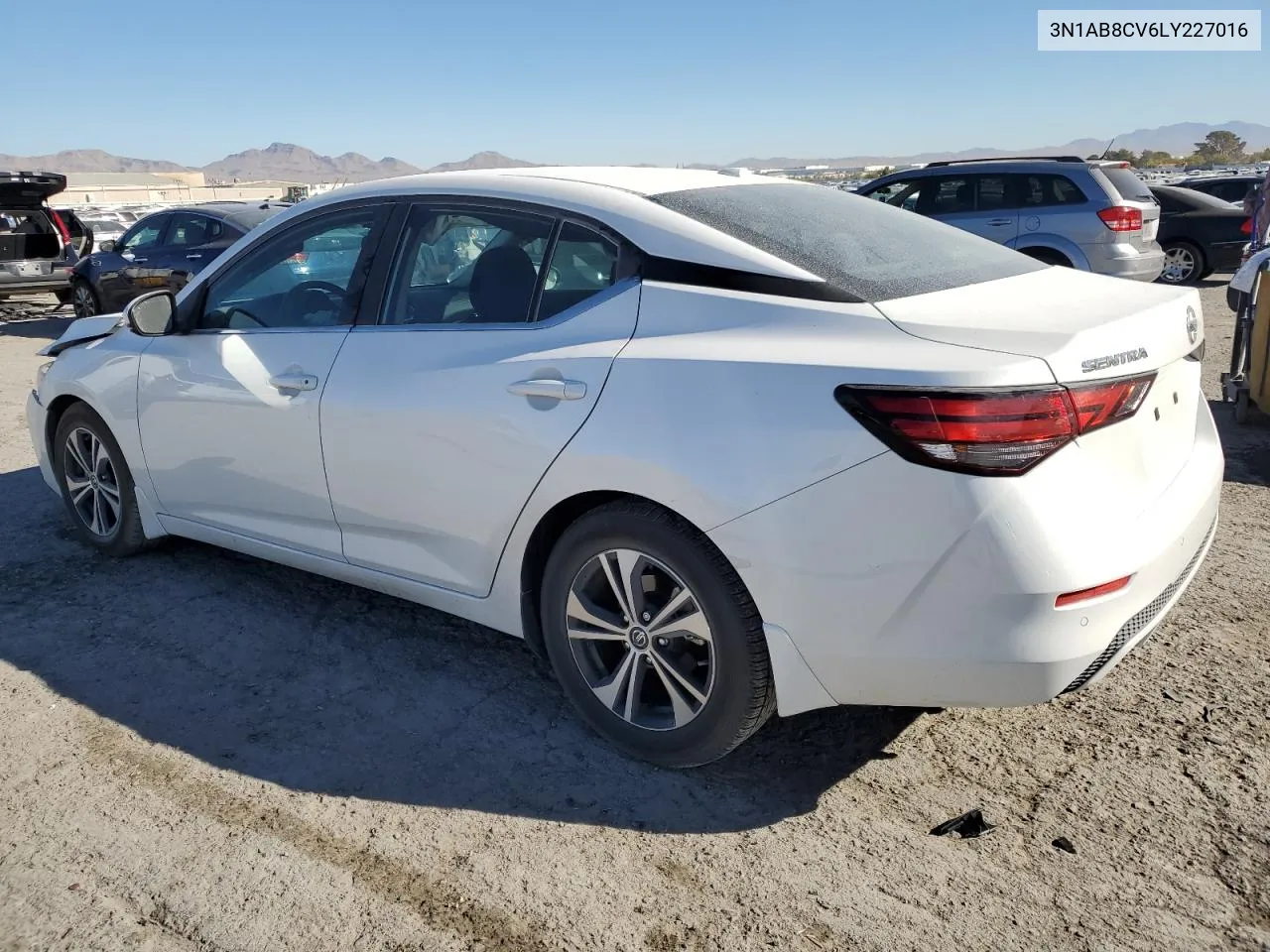 2020 Nissan Sentra Sv VIN: 3N1AB8CV6LY227016 Lot: 80294524