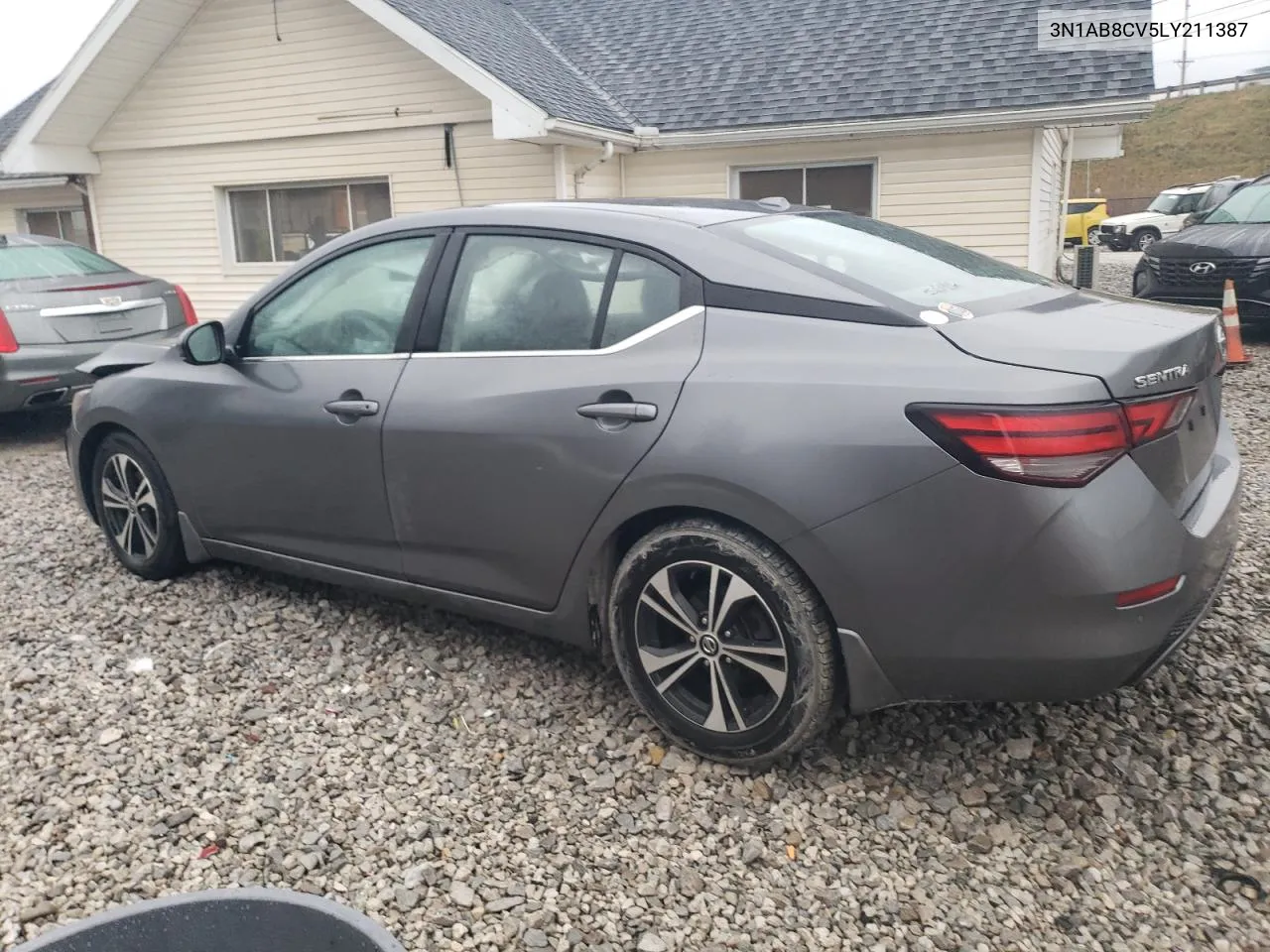 2020 Nissan Sentra Sv VIN: 3N1AB8CV5LY211387 Lot: 81051084