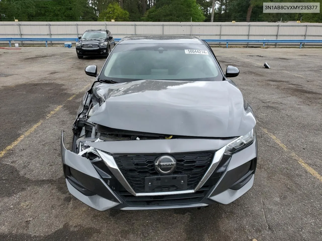 2021 Nissan Sentra Sv VIN: 3N1AB8CVXMY235377 Lot: 50044214