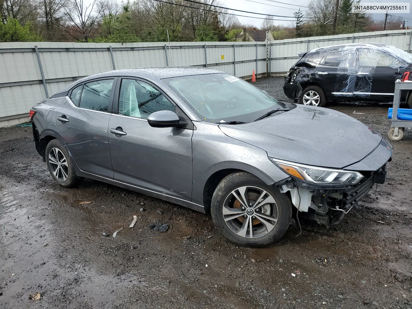 2021 Nissan Sentra Sv VIN: 3N1AB8CV4MY255611 Lot: 50269394