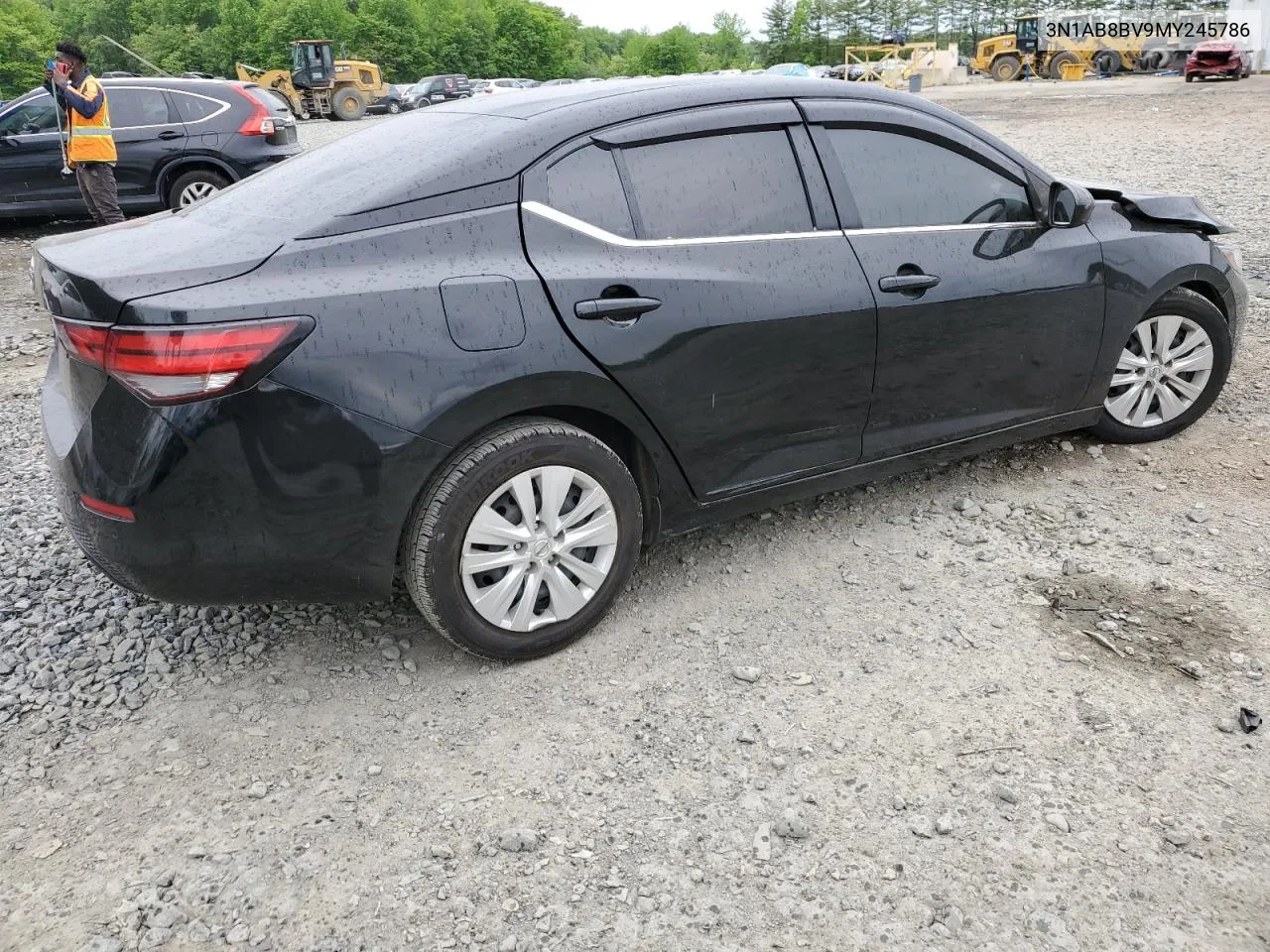 2021 Nissan Sentra S VIN: 3N1AB8BV9MY245786 Lot: 54509564