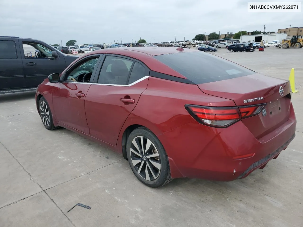 2021 Nissan Sentra Sv VIN: 3N1AB8CVXMY262871 Lot: 57522214