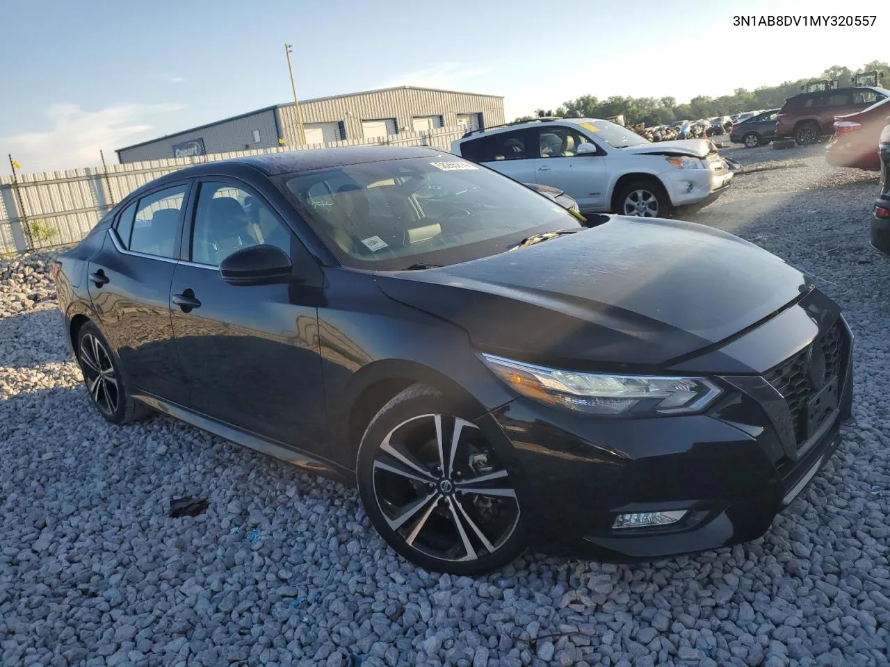 2021 Nissan Sentra Sr VIN: 3N1AB8DV1MY320557 Lot: 58265214