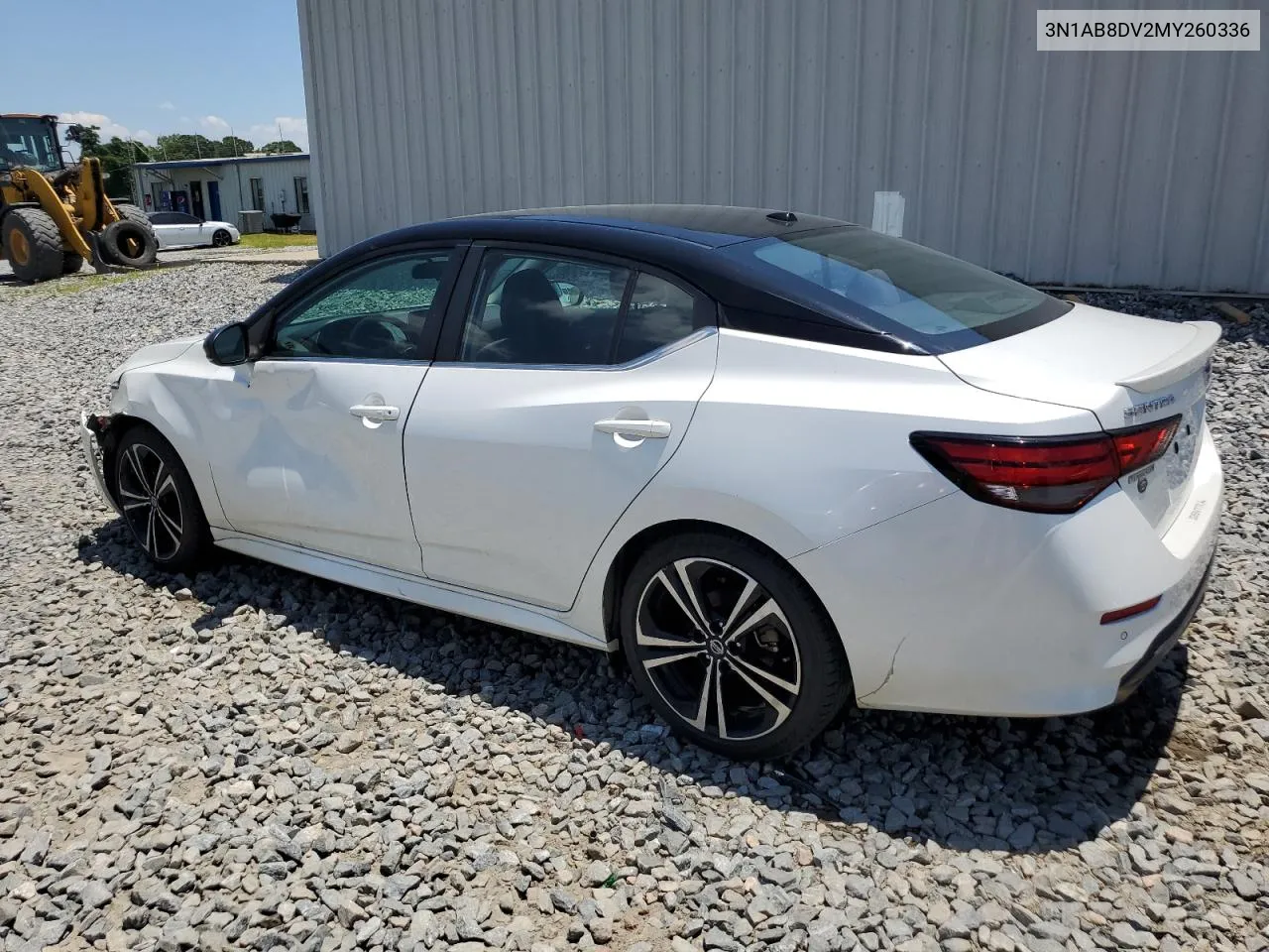 2021 Nissan Sentra Sr VIN: 3N1AB8DV2MY260336 Lot: 58917474