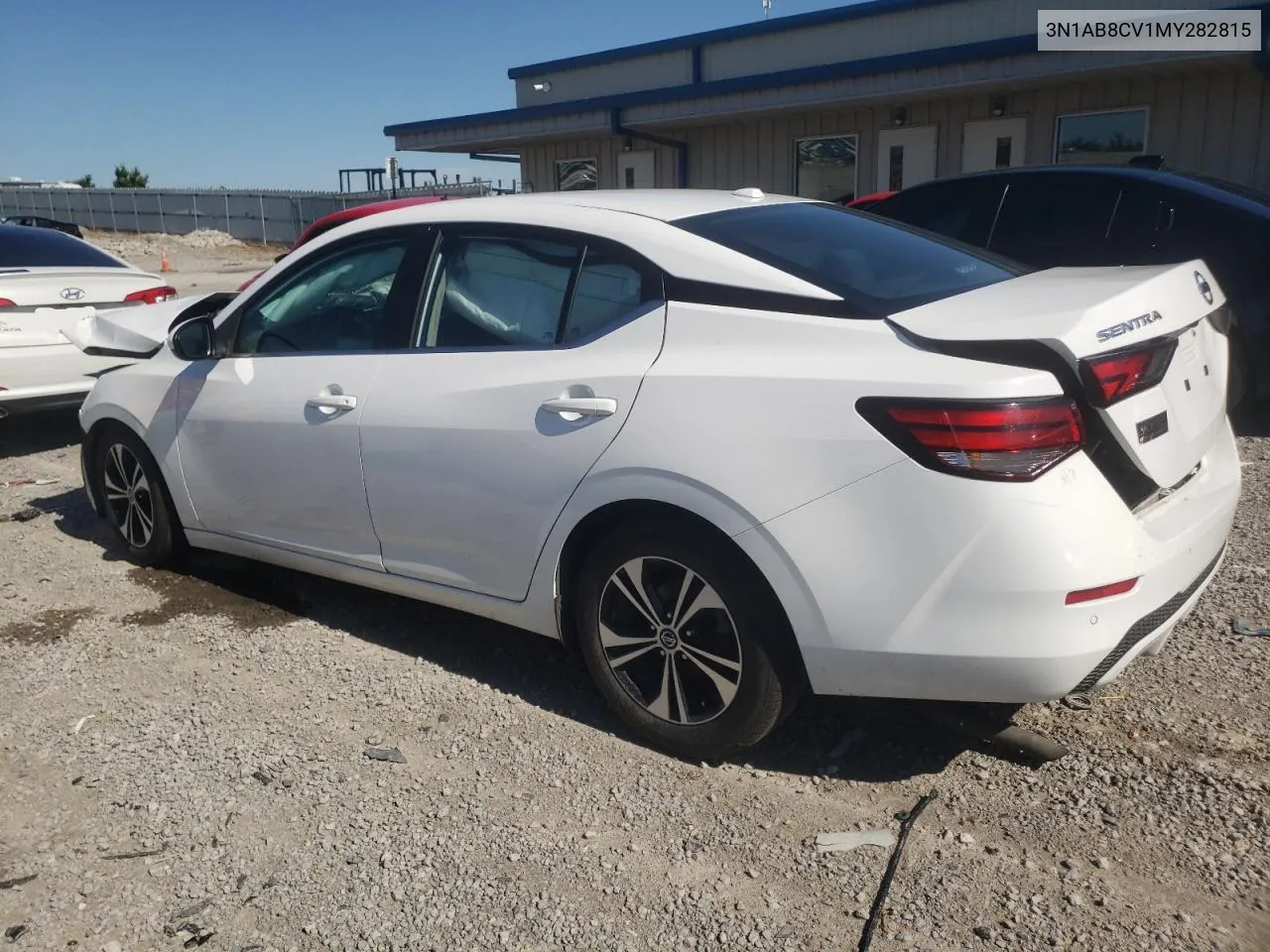 2021 Nissan Sentra Sv VIN: 3N1AB8CV1MY282815 Lot: 60209374