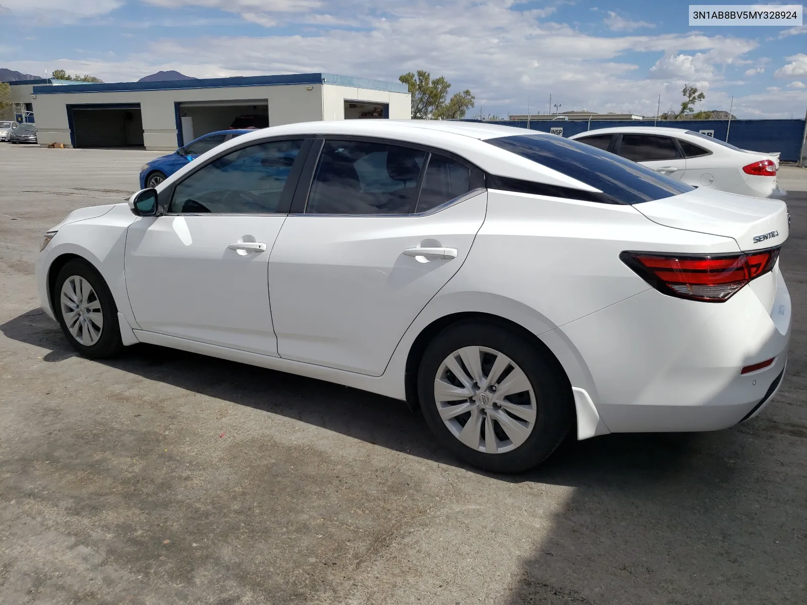 2021 Nissan Sentra S VIN: 3N1AB8BV5MY328924 Lot: 60662554