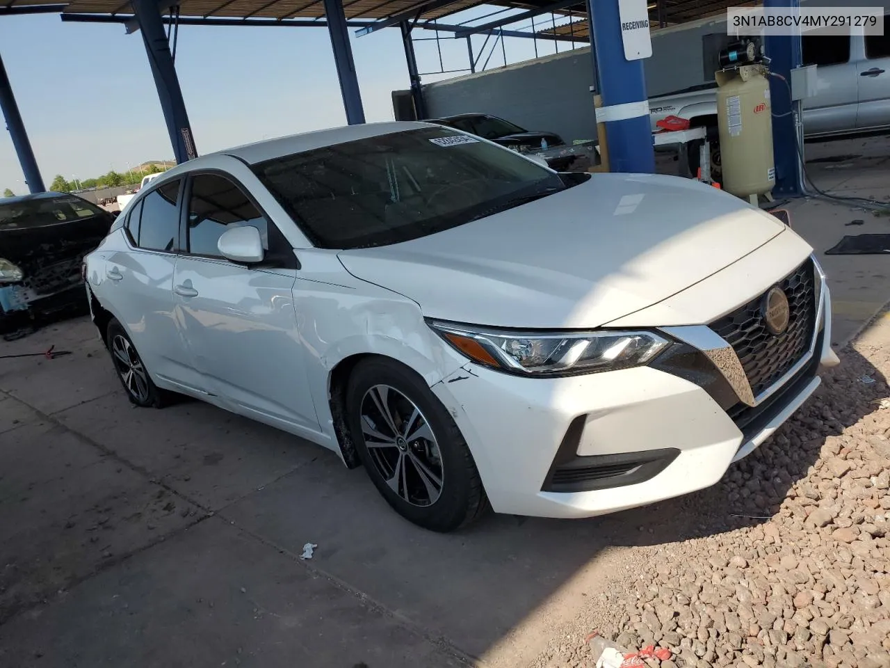 2021 Nissan Sentra Sv VIN: 3N1AB8CV4MY291279 Lot: 62842434