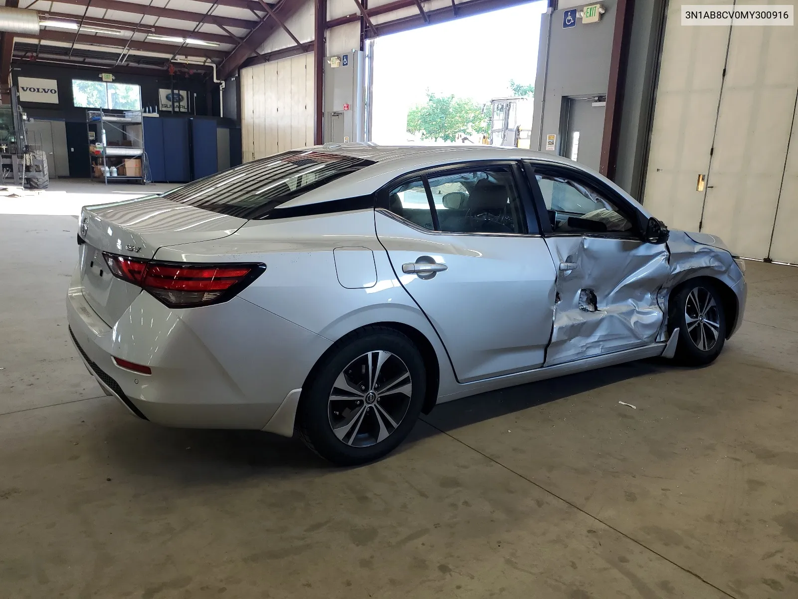 2021 Nissan Sentra Sv VIN: 3N1AB8CV0MY300916 Lot: 63952454