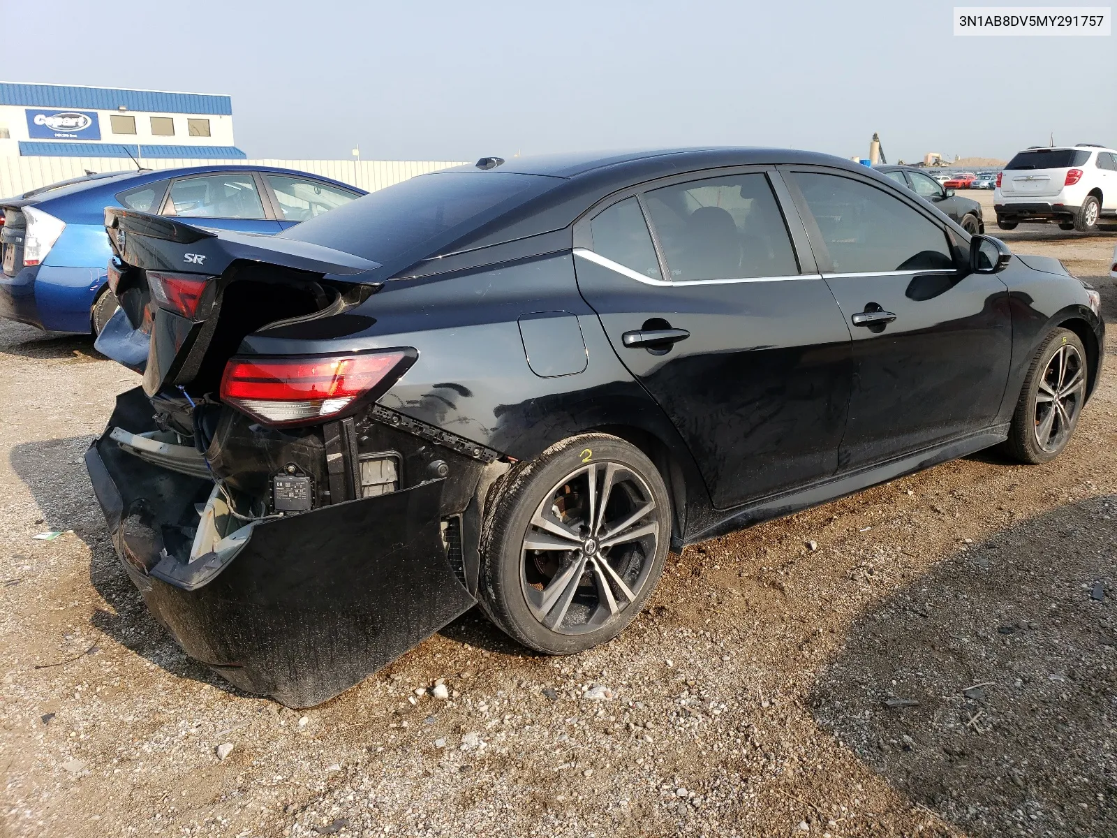 2021 Nissan Sentra Sr VIN: 3N1AB8DV5MY291757 Lot: 64014644