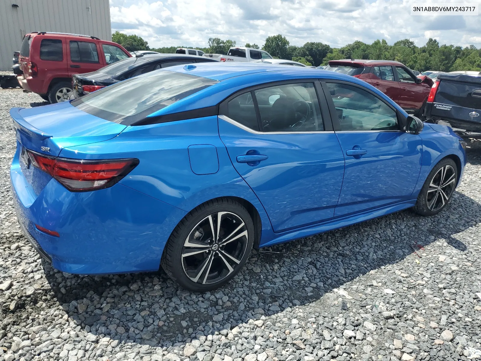 2021 Nissan Sentra Sr VIN: 3N1AB8DV6MY243717 Lot: 64360184